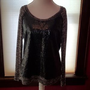 CHANCE OR FATE Long Sleeved Sequence Shirt